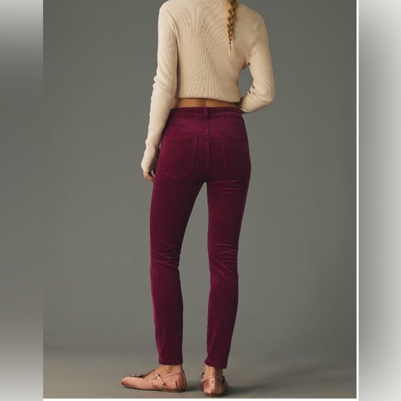 NWT Anthropologie Pilcro Skinny Corduroy High-Rise Jeans Size 25 - Picture 2 of 8